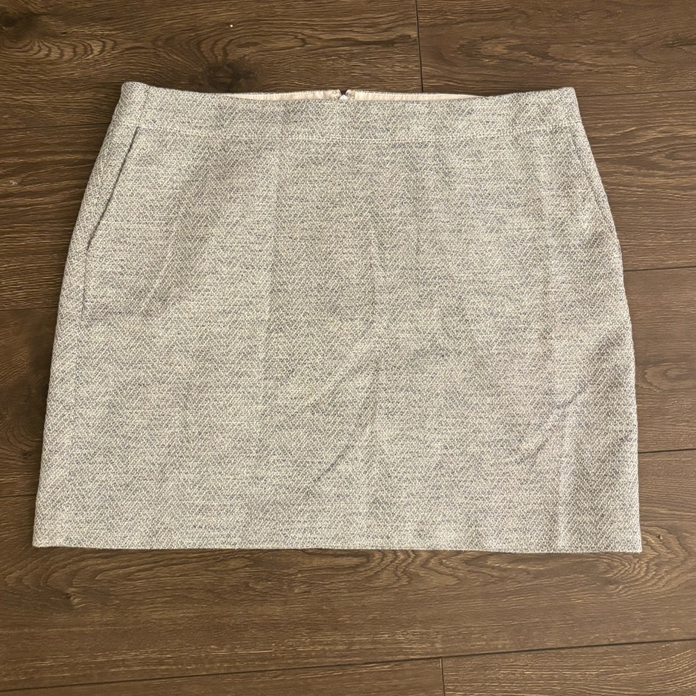 Blue/gray LOFT skirt | size 16 | great condition